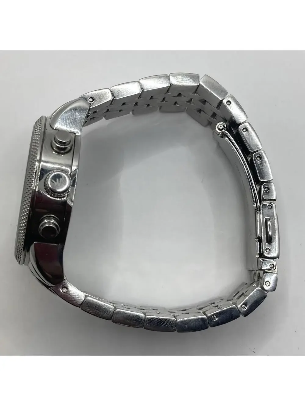 Women’s Michael Kors Ritz Mother Of Pearl Dial Chronograph Watch New Battery - Picture 8 of 9